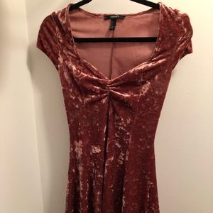 Forever 21 velvet dress